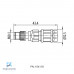 CONECTOR MOSA MACHO RETO M8 3P AUTOCRIMPANTE 708325-0000000 MURRELEKTRONIK