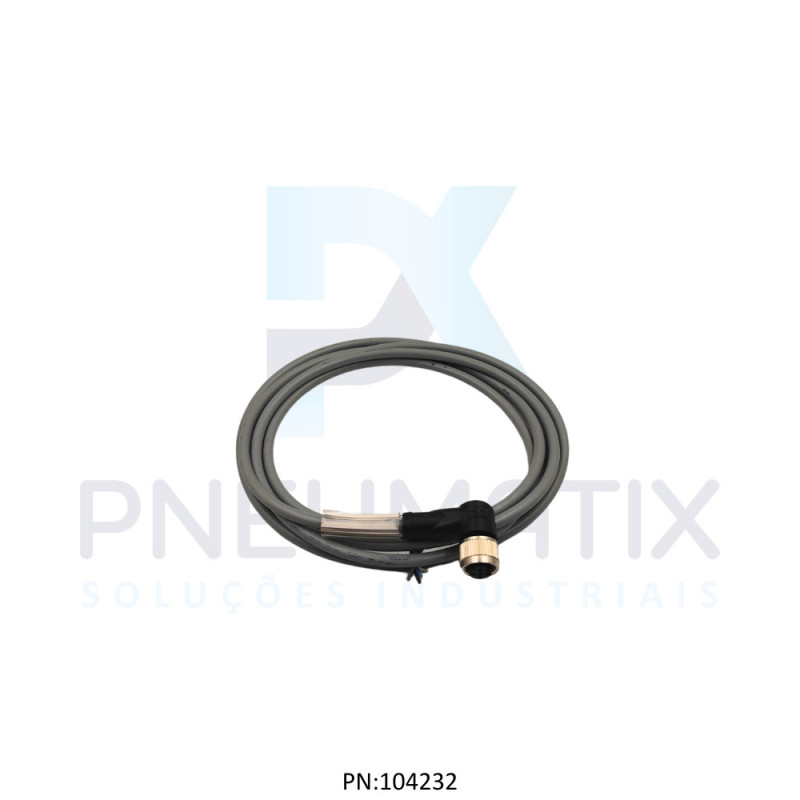 CABO C/CONECTOR 2MTS FEMEA ANGULAR M12 5 POLOS COR CINZA PVC V15-W-2M-PVC PN:109481 PEPPERL CABO C/CONECTOR 2MTS FEMEA ANGULAR M12 5 POLOS COR CINZA PVC V15-W-2M-PVC PN:109481 PEPPERL