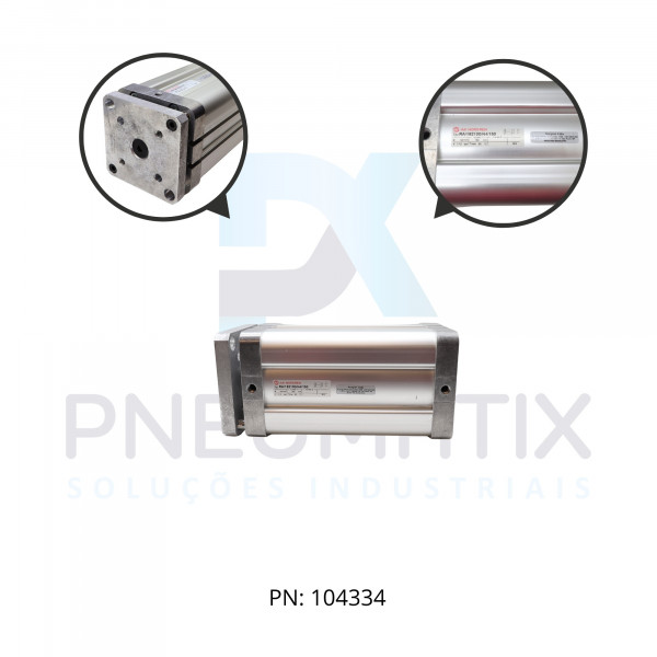 CILINDRO PNEUM.ISO D.A MAG. COMPACTO DIAM.100MM X CURSO 150MM RA/192100/N4/150 NORGREN CILINDRO PNEUM.ISO D.A MAG. COMPACTO DIAM.100MM X CURSO 150MM RA/192100/N4/150 NORGREN
