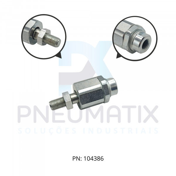 ACOPLAMENTO ANGULAR CILINDRO ISO 40MM QM/8040/38 NORGREN ACOPLAMENTO ANGULAR CILINDRO ISO 40MM QM/8040/38 NORGREN