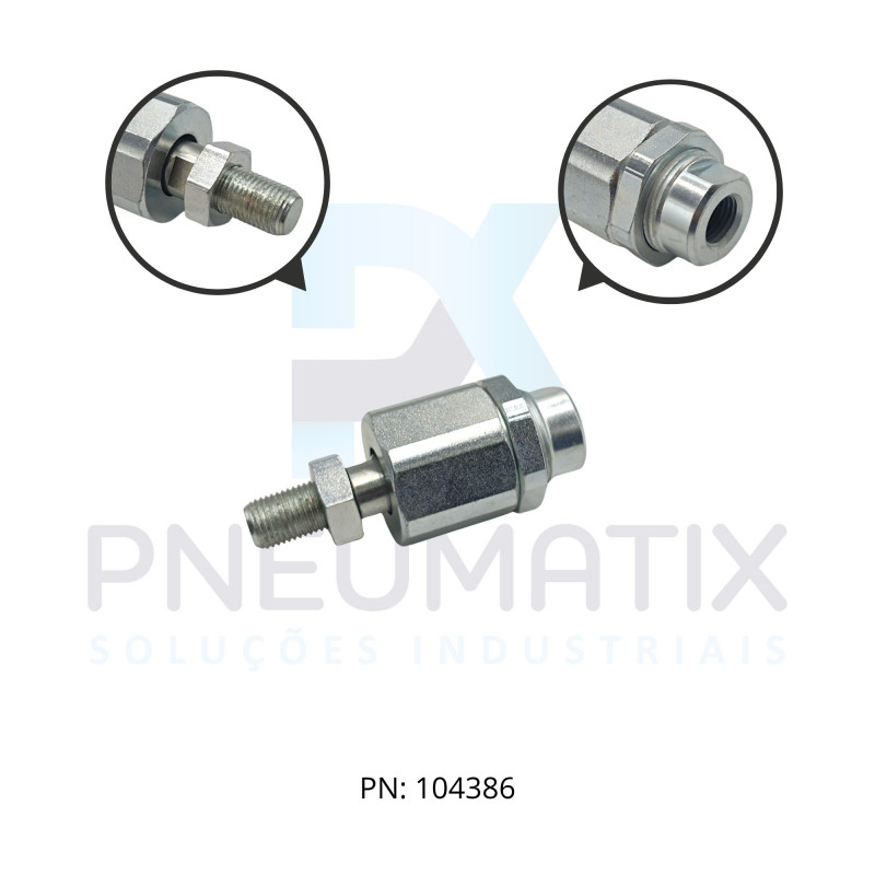 ACOPLAMENTO ANGULAR CILINDRO ISO 40MM QM/8040/38 NORGREN ACOPLAMENTO ANGULAR CILINDRO ISO 40MM QM/8040/38 NORGREN