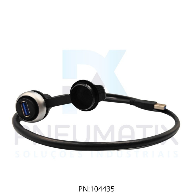 CABO USB MSDD PASS-THROUGH USB 3.0 FORM.A 0.6M 473000-0150000 MURRELEKTRONIK