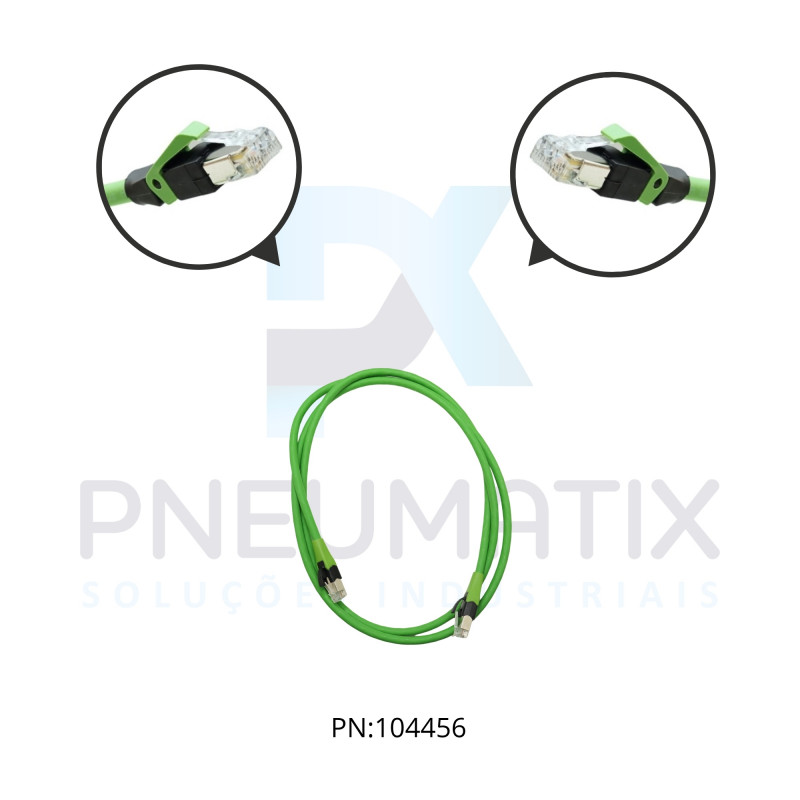 CABO RJ45 MACHO RETO 8P.1,5M P/PAINEL CAT6A 774711-4780150 MURRELEKTRONIK CABO RJ45 MACHO RETO 8P.1,5M P/PAINEL CAT6A 774711-4780150 MURRELEKTRONIK
