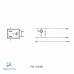 CABO C/CONECTOR 2MTS P/BOBINA FORMATO BI C/LED TENSAO 24VAC/VDC VMBI-2+P/Z2-2M-PUR PN:456846 PEPPERL