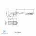 CABO C/CONECTOR 2MTS P/BOBINA FORMATO BI C/LED TENSAO 24VAC/VDC VMBI-2+P/Z2-2M-PUR PN:456846 PEPPERL