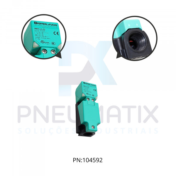 SENSOR IND.RETANGULAR Sn:15MM FAC.ALIM.5-60VCC NA/NF NBB15-U1-Z2 PN:203011 PEPPERL SENSOR IND.RETANGULAR Sn:15MM FAC.ALIM.5-60VCC NA/NF NBB15-U1-Z2 PN:203011 PEPPERL