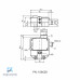 SENSOR IND.MONITOR VALVULA Sn:3MM FAC.ALIM.6-60VDC 2xNA C/CAIXA DE BORNE NBN3-F31K-Z8-K PN:282689 PEPPERL
