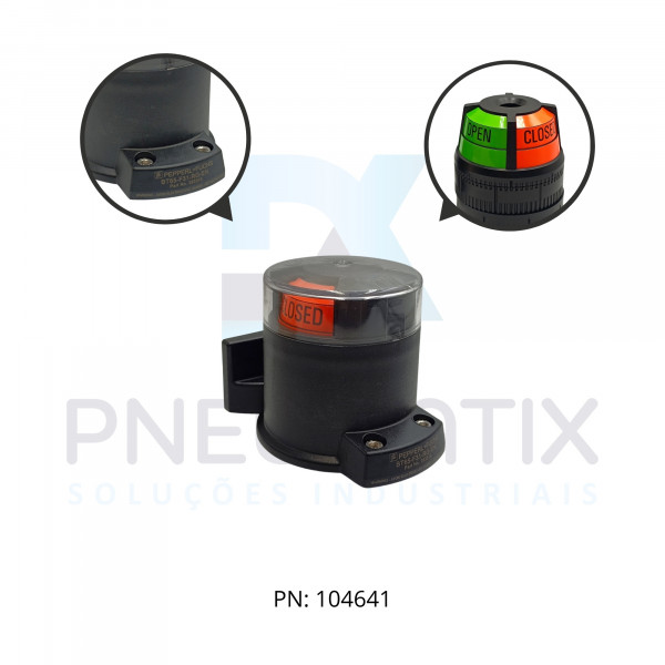 ATIVADOR P/MONITOR VALVULA PADRAO 30X80MM BT65-F31-RG-EN PN:283310 PEPPERL