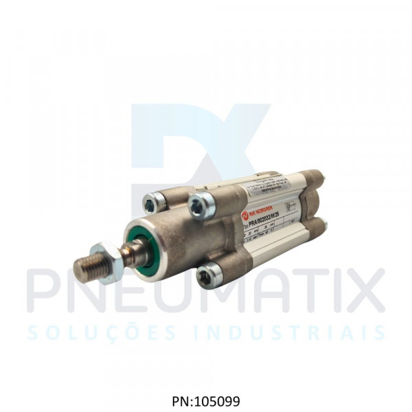 CILINDRO PNEUM.ISO D.A MAG.PERFILADO DIAM.32MM X CURSO. 25MM PRA/802032/M/25 NORGREN