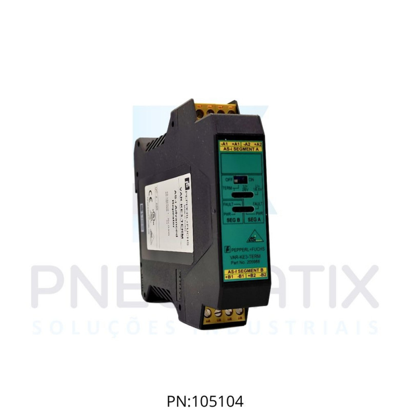 REPETIDOR AS-INTERFACE VAR-KE3-TERM PN:205988 PEPPERL REPETIDOR AS-INTERFACE VAR-KE3-TERM PN:205988 PEPPERL