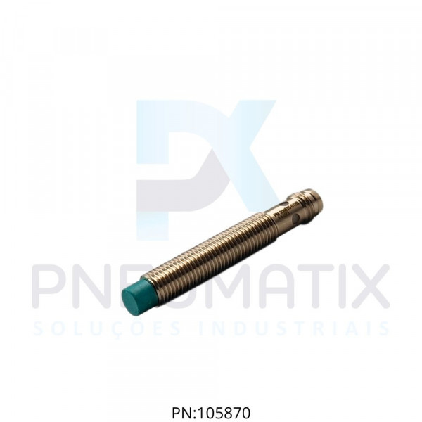 SENSOR IND.CIL.DIAM.8MM Sn:3MM N.FAC.ALIM.10-30VDC PNP NA M8 3P NBN3-8GM40-E2-V3 PN:304615-0126 PEPPERL