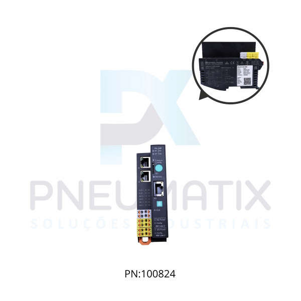 GATEWAY AS-I ETHERNET/PROFINET DUPLO MESTRE VBG-EP1-KE5-DMD PN: 322553 PEPPERL
