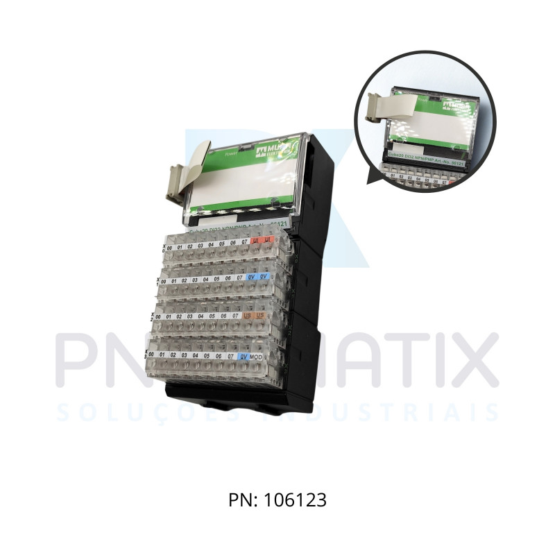 MODULO EXPANSAO CUBE 20 32DI NPN ME56121 MURRELEKTRONIK MODULO EXPANSAO CUBE 20 32DI NPN ME56121 MURRELEKTRONIK