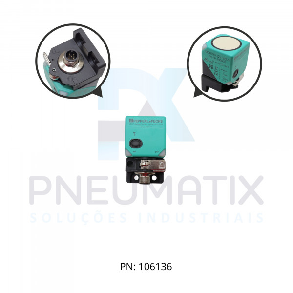 SENSOR ULTRASSONICO RETANG. Sn:4000MM ALIM.10-30VDC OUT. 4-20mA M12 UC4000-L2-I-V15-Y263652 PN263652 PEPPERL