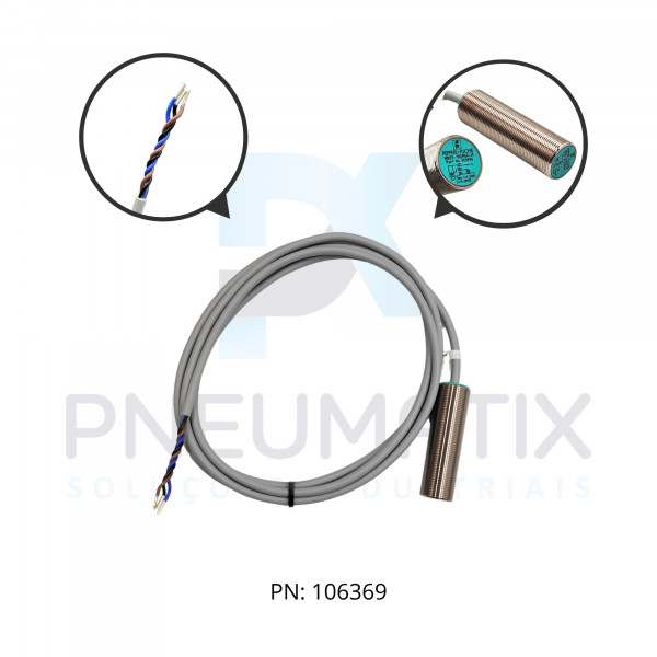 SENSOR IND.CIL.DIAM.18MM Sn:5MM FAC.ALIM.10-30VDC ANALÓGICO 0-20MA CABO 2MTS NBB5-18GM60-I3 PN:303096 PEPPERL FUCHS SENSOR IND.CIL.DIAM.18MM Sn:5MM FAC.ALIM.10-30VDC ANALÓGICO 0-20MA CABO 2MTS NBB5-18GM60-I3 PN:303096 PEPPERL FUCHS