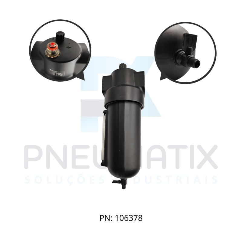 LUBRIFICADOR MICRO-FOG R.11/2 BSP COPO METALICO L17-B00-MPDC NORGREN LUBRIFICADOR MICRO-FOG R.11/2 BSP COPO METALICO L17-B00-MPDC NORGREN
