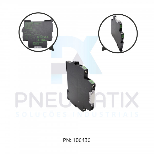 MODULO OPTO. ACOPLADOR 10/48VCC 1 CONTATO NA 10A ME52520 MURRELEKTRONIK MODULO OPTO. ACOPLADOR 10/48VCC 1 CONTATO NA 10A ME52520 MURRELEKTRONIK