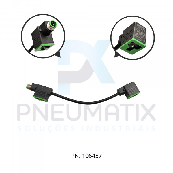 CONECTOR DUPLO C/LED 24VAC/DC FORMATO BI CONEXAO M12 741841-6160000 MURRELEKTRONIK CONECTOR DUPLO C/LED 24VAC/DC FORMATO BI CONEXAO M12 741841-6160000 MURRELEKTRONIK