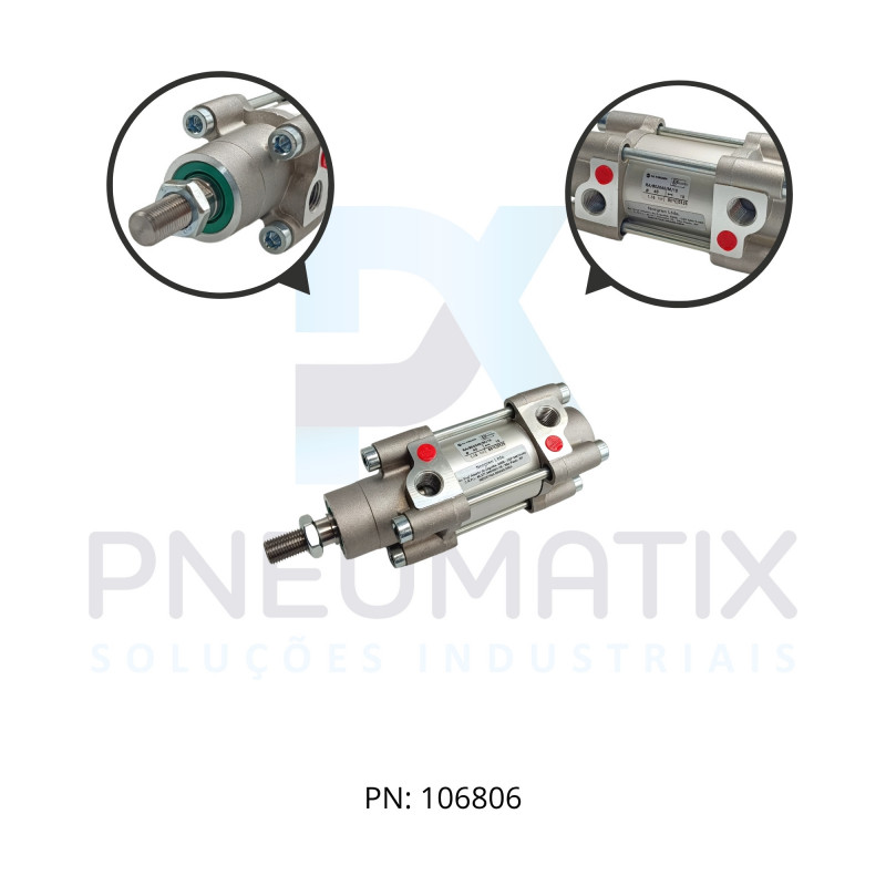 CILINDRO PNEUM.ISO D.A MAG.TIRANTADO DIAM.40MM X CURSO 10MM RA/802040/M/10 NORGREN CILINDRO PNEUM.ISO D.A MAG.TIRANTADO DIAM.40MM X CURSO 10MM RA/802040/M/10 NORGREN