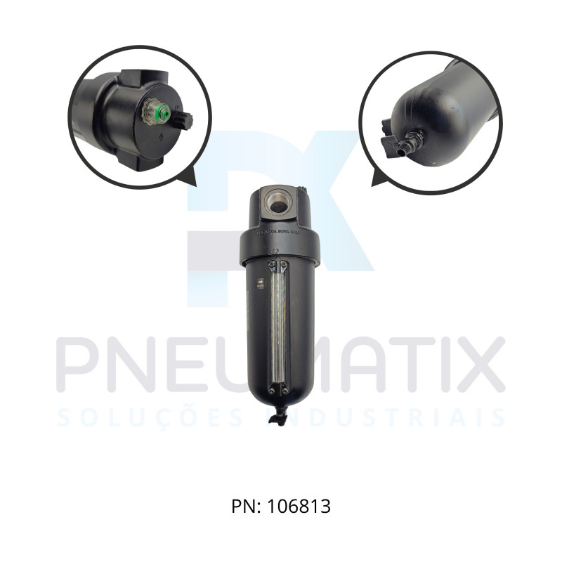 LUBRIFICADOR OIL-FOG R.3/4 NPT COPO METALICO L17-600-OPDA NORGREN LUBRIFICADOR OIL-FOG R.3/4 NPT COPO METALICO L17-600-OPDA NORGREN