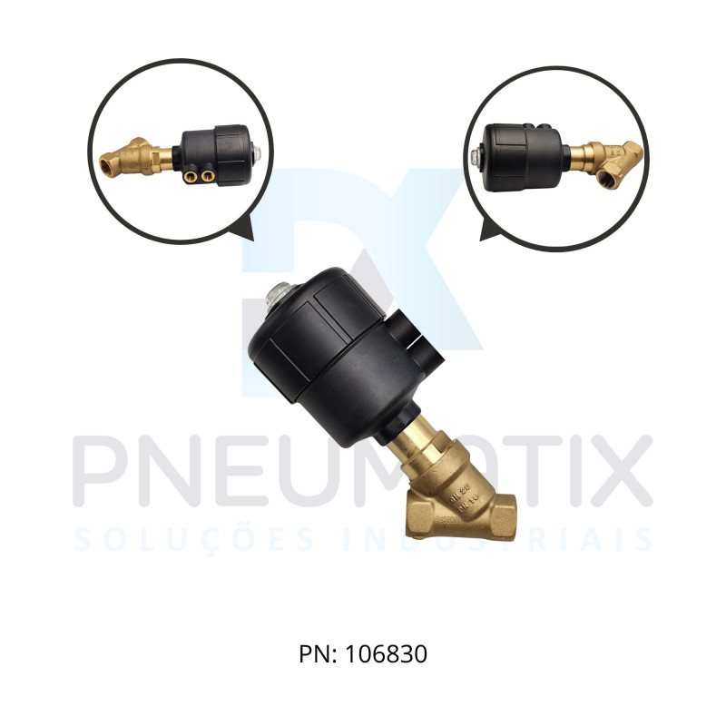 VALVULA ASSENTO INCLINADO R.3/4 NPT VALV.ANGULAR (Y) CORPO LATAO ATUADO PLASTICO 2/2 NF 8450300.0000.00000 NORGREN VALVULA ASSENTO INCLINADO R.3/4 NPT VALV.ANGULAR (Y) CORPO LATAO ATUADO PLASTICO 2/2 NF 8450300.0000.00000 NORGREN