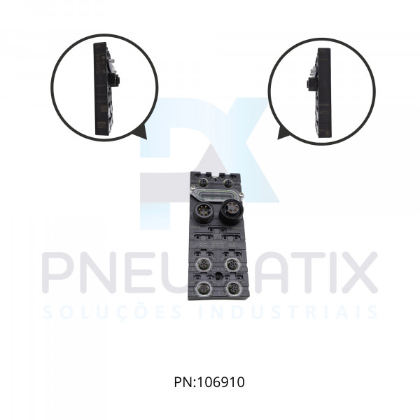 NO DE REDE ETHERNET/IP CUBE67 ME56535 MURRELEKTRONIK