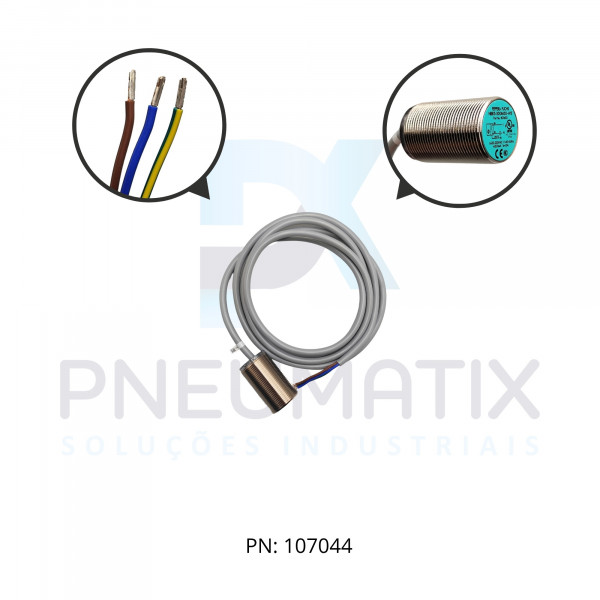 SENSOR IND.CIL.DIAM.30MM Sn:15MM FAC.ALIM.20-253VAC 2 FIOS NA CABO 2MTS NBB15-30GM50-WS PN: 801650 PEPPERL SENSOR IND.CIL.DIAM.30MM Sn:15MM FAC.ALIM.20-253VAC 2 FIOS NA CABO 2MTS NBB15-30GM50-WS PN: 801650 PEPPERL