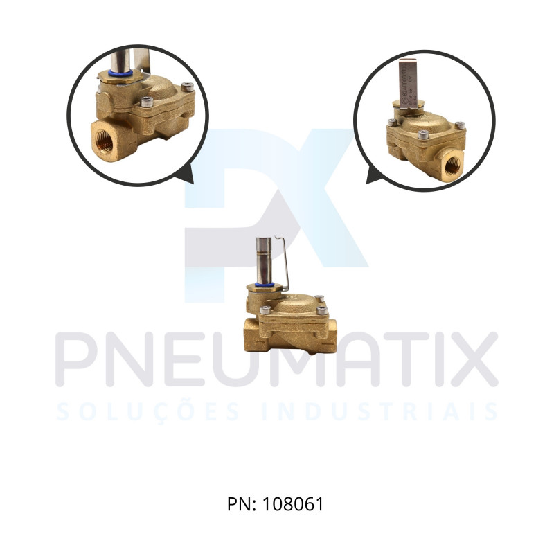 VALVULA SOLENOIDE 2/2NF G 1/4 BSPP 8240000.9100.00000 NORGREN VALVULA SOLENOIDE 2/2NF G 1/4 BSPP 8240000.9100.00000 NORGREN