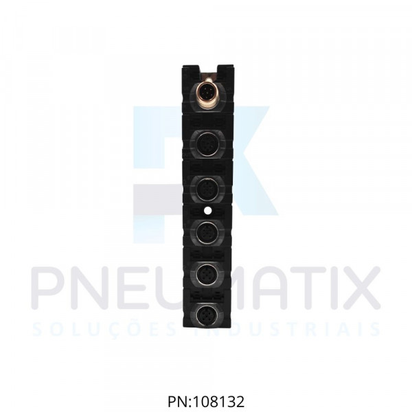 MODULO I/O AO4 E 4XM12 DISTRIBUIDOR IP67 ME56721 MURRELEKTRONIK