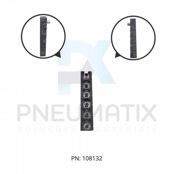 MODULO I/O AO4 E 4XM12 DISTRIBUIDOR IP67 ME56721 MURRELEKTRONIK MODULO I/O AO4 E 4XM12 DISTRIBUIDOR IP67 ME56721 MURRELEKTRONIK