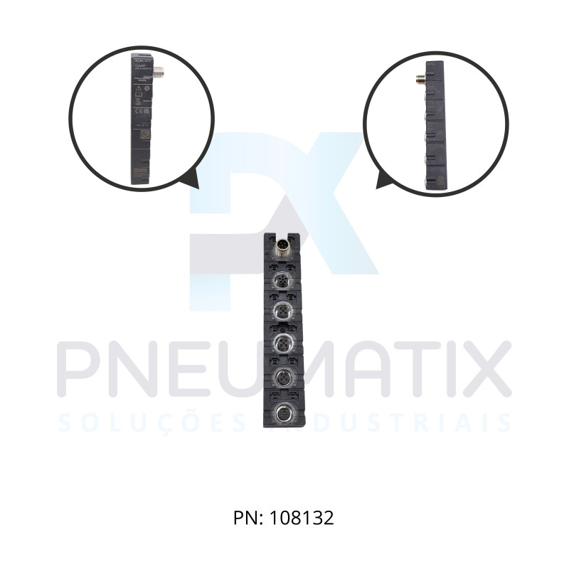 MODULO I/O AO4 E 4XM12 DISTRIBUIDOR IP67 ME56721 MURRELEKTRONIK MODULO I/O AO4 E 4XM12 DISTRIBUIDOR IP67 ME56721 MURRELEKTRONIK