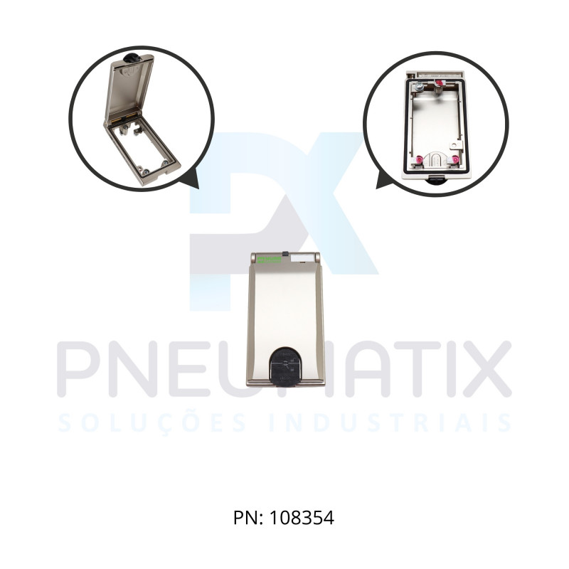 MOLDURA METAL MSDD 468113-0000000 MURRELEKTRONIK