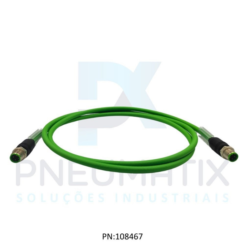 CABO C/CONECTOR 1,5MTS MACHO RETO M12 4 POLOS COR PRETO PUR 744511-7960150 MURRELEKTRONIK CABO C/CONECTOR 1,5MTS MACHO RETO M12 4 POLOS COR PRETO PUR 744511-7960150 MURRELEKTRONIK