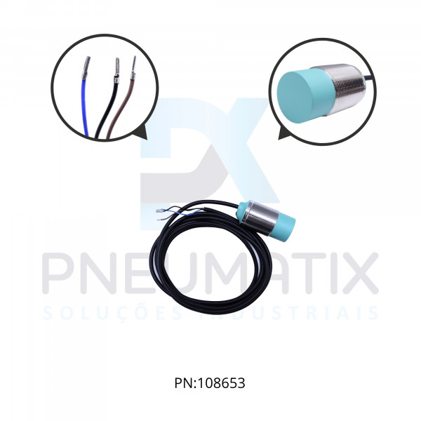 SENSOR IND.CIL.DIAM.30MM Sn:15MM N.FAC.ALIM.10-30VD PNP NA CABO 2MTS NBN15-30GM50-E2 PN:326161-0185 PEPPERL SENSOR IND.CIL.DIAM.30MM Sn:15MM N.FAC.ALIM.10-30VD PNP NA CABO 2MTS NBN15-30GM50-E2 PN:326161-0185 PEPPERL
