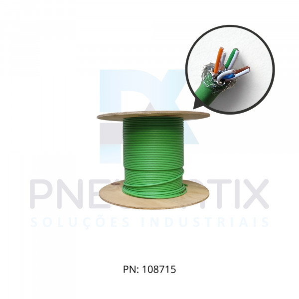 CABO ETHERNET PUR 4X2X0,14 SHIELDED VERDE UL/CSA 7C0505-7900000 MURRELEKTRONIK
