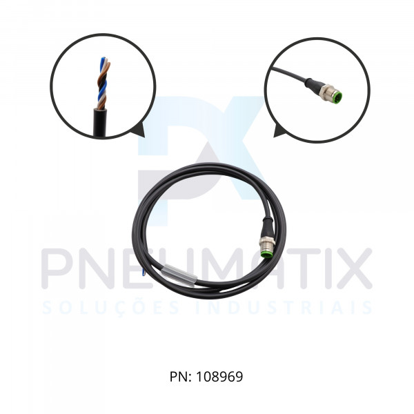 CABO C/CONECTOR 1,5MT MACHO RETO M12 4 POLOS PVC 712021-6140150 MURRELEKTRONIK CABO C/CONECTOR 1,5MT MACHO RETO M12 4 POLOS PVC 712021-6140150 MURRELEKTRONIK