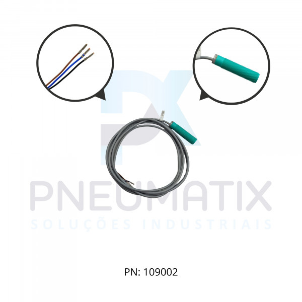 SENSOR IND.CIL.DIAM.12MM Sn:4MM N.FAC.ALIM.10-30VDC NPN NA CABO 2MTS NBN4-12GK50-E0 PN:088548 PEPPERL SENSOR IND.CIL.DIAM.12MM Sn:4MM N.FAC.ALIM.10-30VDC NPN NA CABO 2MTS NBN4-12GK50-E0 PN:088548 PEPPERL
