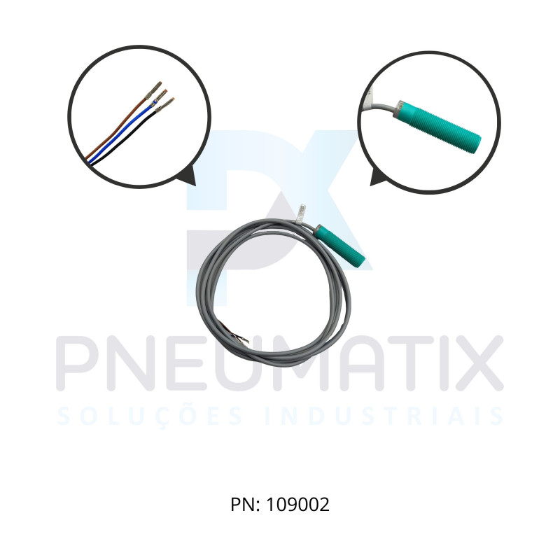 SENSOR IND.CIL.DIAM.12MM Sn:4MM N.FAC.ALIM.10-30VDC NPN NA CABO 2MTS NBN4-12GK50-E0 PN:088548 PEPPERL SENSOR IND.CIL.DIAM.12MM Sn:4MM N.FAC.ALIM.10-30VDC NPN NA CABO 2MTS NBN4-12GK50-E0 PN:088548 PEPPERL