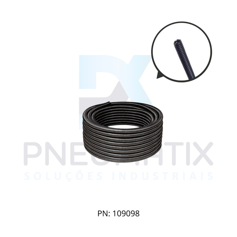 CONDUITE CORRUGADO BIPARTIDO POLIAMIDA PRETO 6 EWL-PA M16/P11 MP83164058 MURRPLASTIK