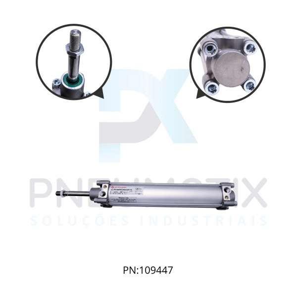 CILINDRO PNEUM.ISO D.A MAG.TIRANTADO C/EXT.HASTE 75MM DIAM.63MM X CURSO 300MM RA/802063/MU/300/75 NORGREN