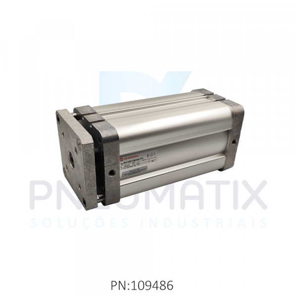 CILINDRO PNEUM.ISO D.A MAG. COMPACTO DIAM.100MM X CURSO 170MM RA/192100/N4/170 NORGREN