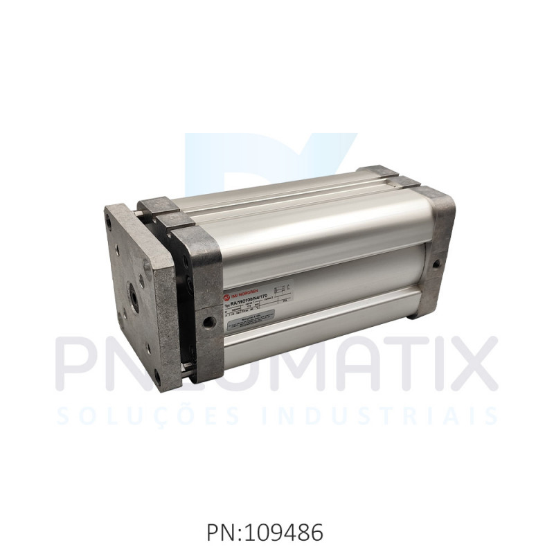 CILINDRO PNEUM.ISO D.A MAG. COMPACTO DIAM.100MM X CURSO 170MM RA/192100/N4/170 NORGREN CILINDRO PNEUM.ISO D.A MAG. COMPACTO DIAM.100MM X CURSO 170MM RA/192100/N4/170 NORGREN