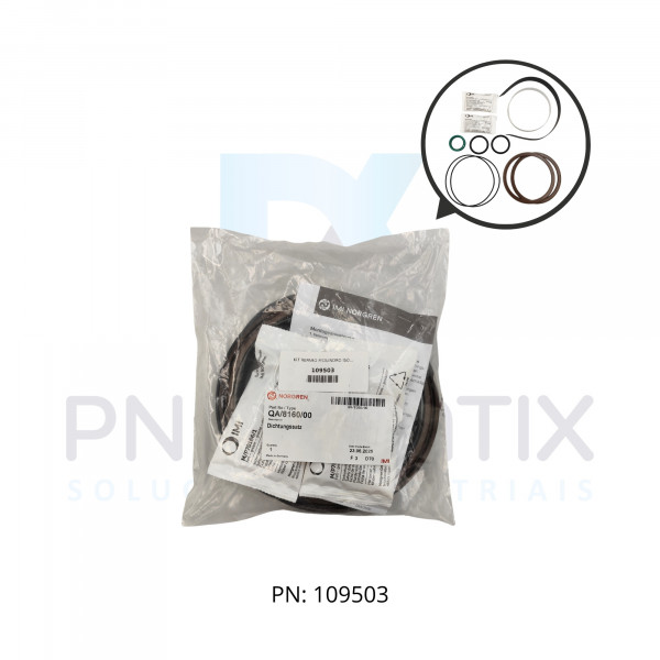 KIT REPARO P/CILINDRO ISO 160MM QA/8160/00 NORGREN