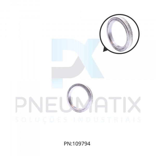 PORCA FIXACAO ALUMINIO PESCOCO P/LINHA 07 2962-04 NORGREN