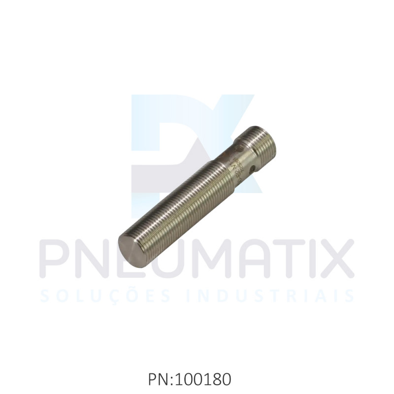 SENSOR IND.CIL.DIAM.12MM Sn:6MM FAC.METAL.FAC.AISI 316L ALIM.10-30VDC PNP NA M12 NMB6-12GH50-E2-V1 PN:288261 PEPPERL