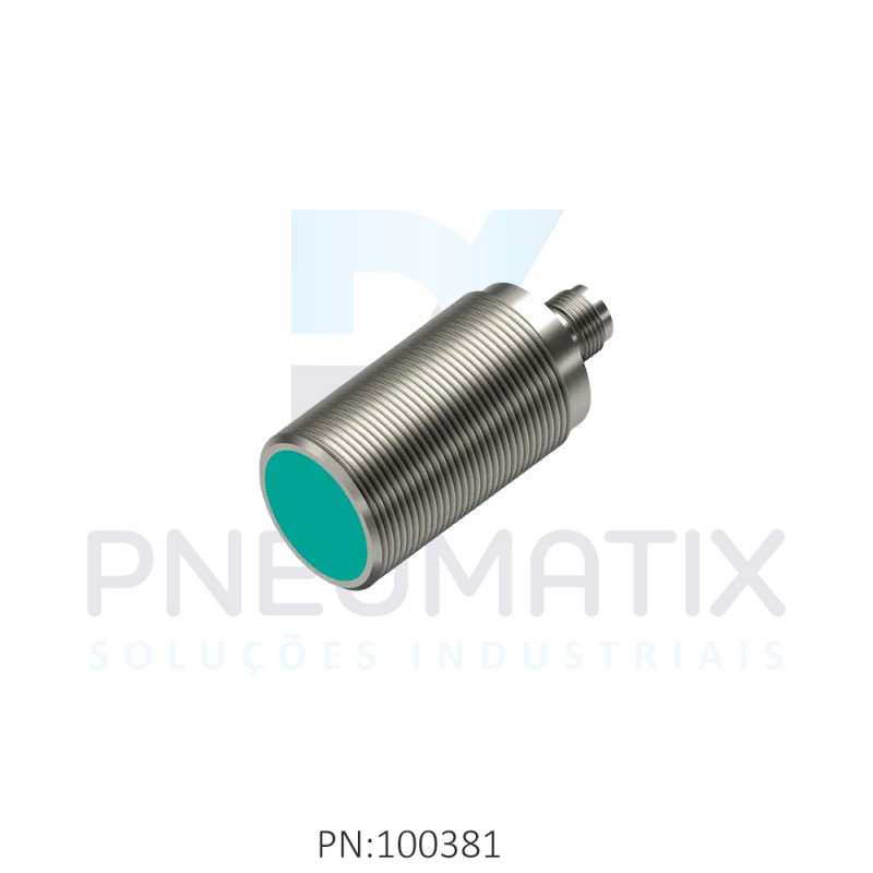 SENSOR IND.CIL.DIAM.30MM Sn:15MM FAC.ALIM.10-30VDC PNP NA M12 NBB15-30GM50-E2-V1 PN:326161-0146 PEPPERL