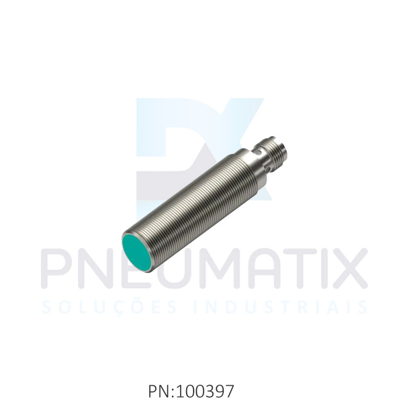 SENSOR IND.CIL.DIAM.18MM Sn:8MM FAC.ALIM.10-30VCD PNP NA/NF M12 NBB8-18GM60-A2-V1 PN:326161-0194 PEPPERL
