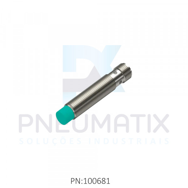 SENSOR IND.CIL.DIAM.12MM Sn:8MM N.FAC.ALIM.10-30VDC PNP NA/NF M12 NBN8-12GM50-A2-V1 PN:326161-0055 PEPPERL