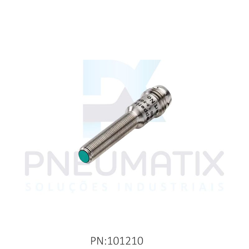 SENSOR IND.CIL.DIAM.5MM Sn:0,8MM FAC.ALIM.10-30VDC PNP NA M8 NBB0,8-5GM25-E2-V3 PN:120377 PEPPERL