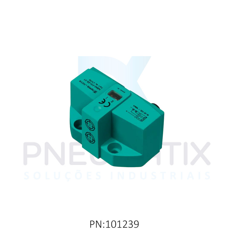 SENSOR IND.MONITOR VALVULA Sn:3MM FAC.ALIM.6-60VDC 2 FIOS 2xNA M12 NBN3-F31-Z8-V1 PN:282685 PEPPERL